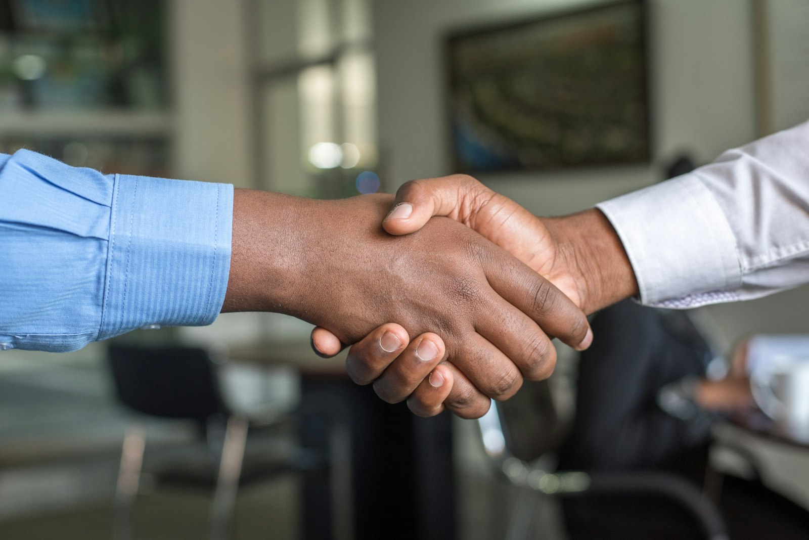 Handshake, a professional transition